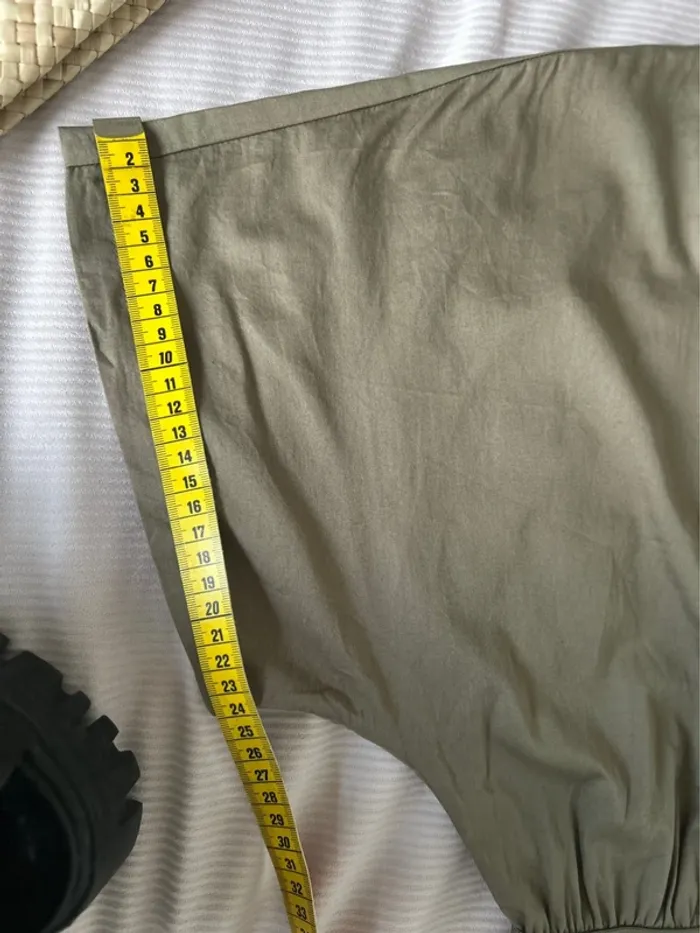 Robe vert kaki doré tailleM school rag - photo numéro 8