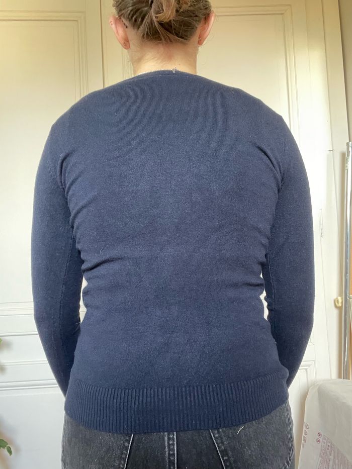 Pull col V Anna Ellis taille L/XL - photo numéro 3