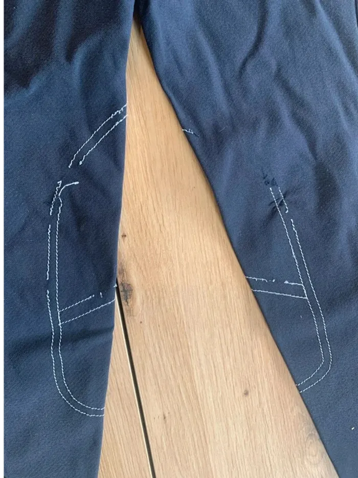 Pantalon d’équitation Harcour – Taille  30  – Bleu Marine - photo numéro 4