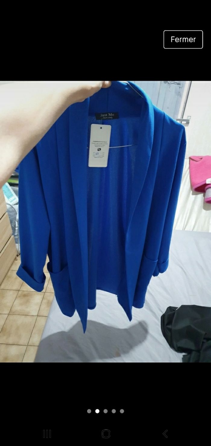 Blazer bleu - photo numéro 2