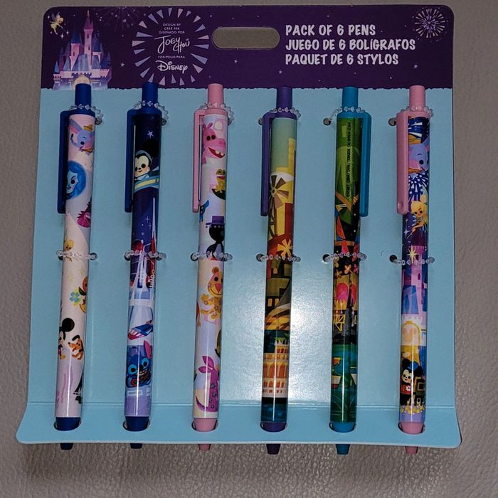 Lot de 6 stylos bics disney - photo numéro 2
