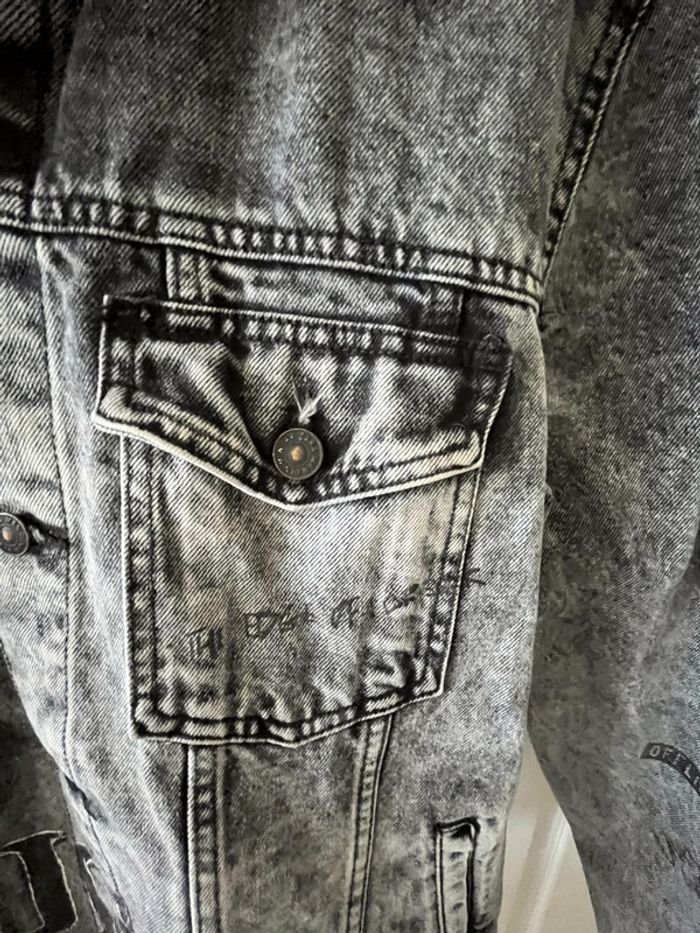 Veste en jean Zara taille M - photo numéro 4