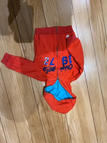 Gilet à capuche réversible Catimini