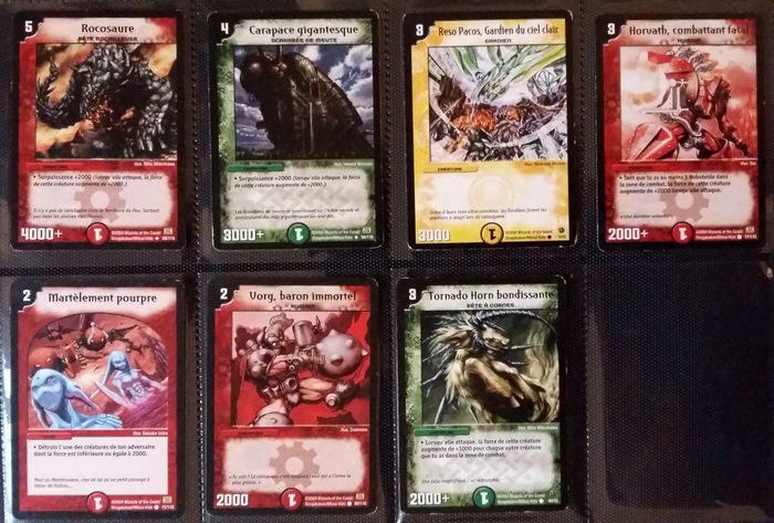DUEL MASTERS Lot cartes DM-01/02 1ère édition 2004 FR - photo numéro 2