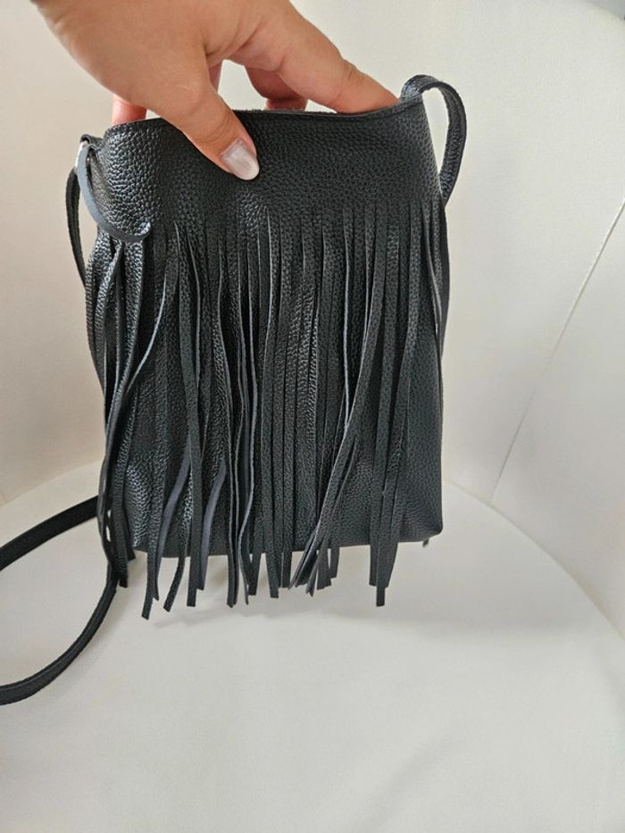 Sac bandoulière à frange - photo numéro 5