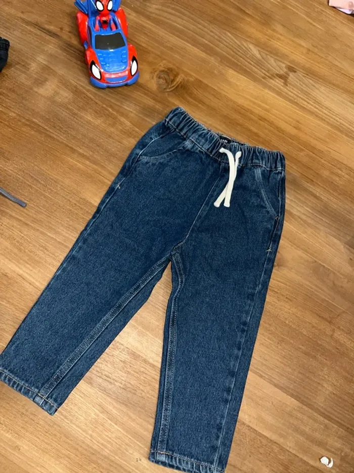 Pantalon élastique jeans kiabi 36 mois