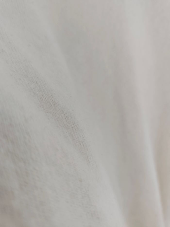 Pull en laine Benetton pull col V crème - photo numéro 4