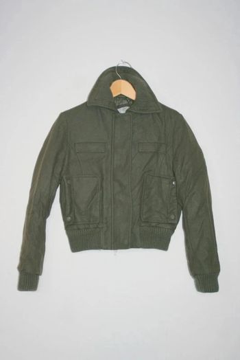 Blouson chaud kaki taille L