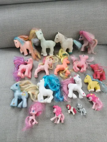 Lot de 18 mon petit poney my little pony vintage Hasbro