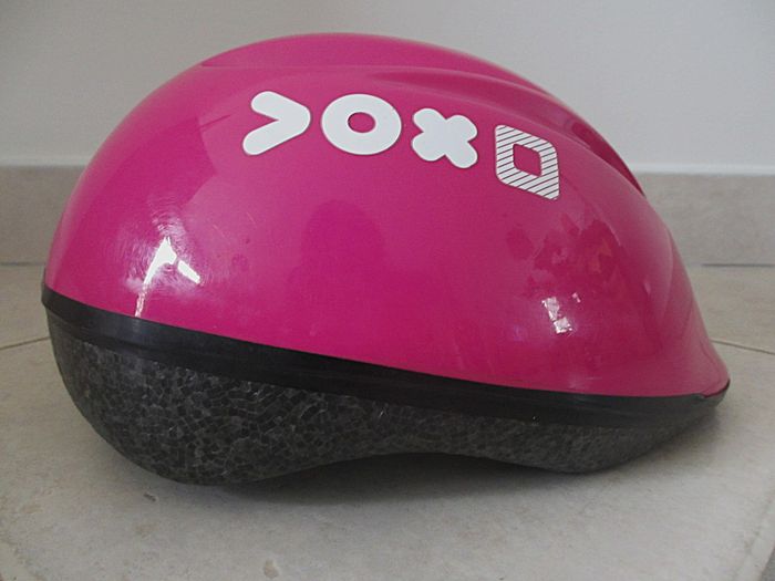 Casque vélo enfant Btwin fuchsia KH 300 - 52-56 cm - photo numéro 5