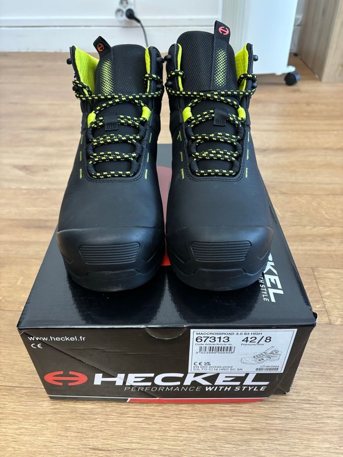Chaussure de sécurité montante S3 MacCrossroad 3.0 High HECKEL 67313 taille 42 - photo numéro 10