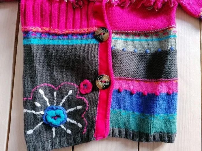 Manteau Gilet Maille Catimini 18 mois - photo numéro 3