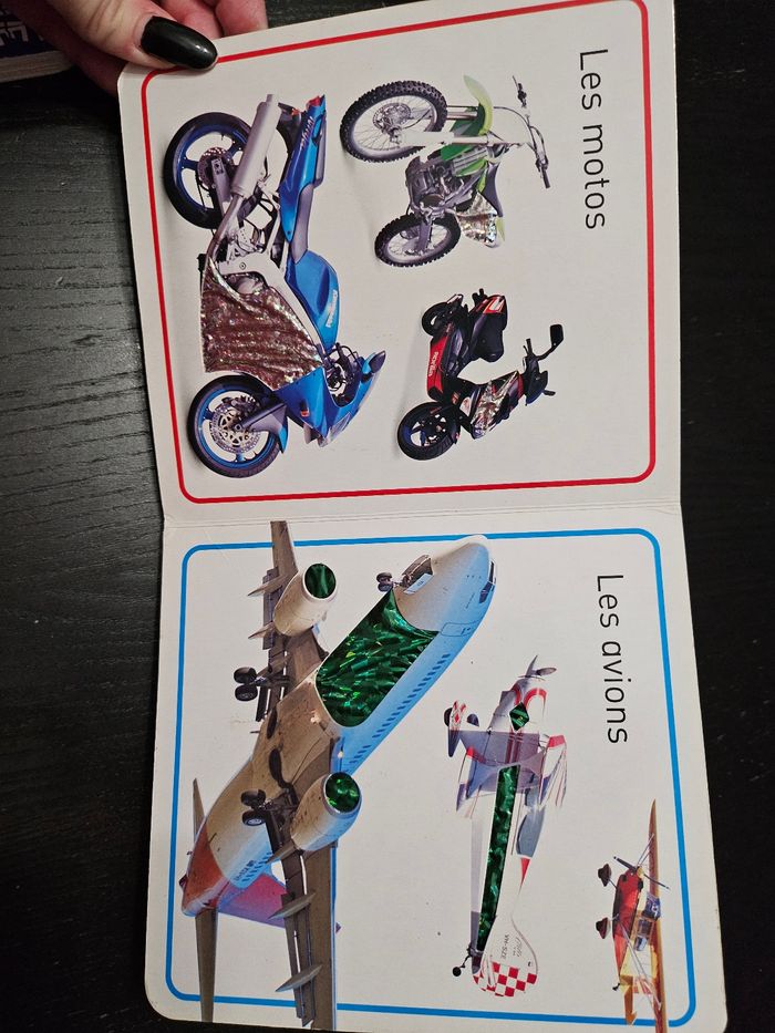 J apprends les véhicules cartonné et scintillant - photo numéro 2