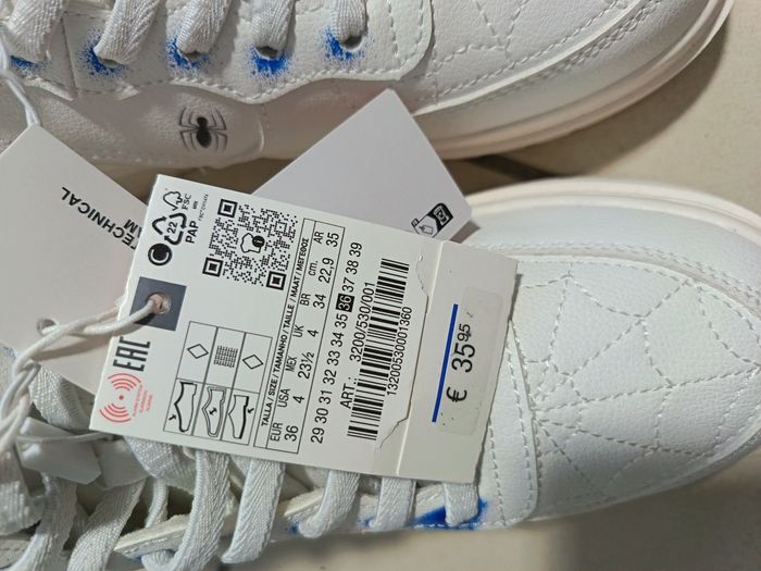 Baskets blanches Marvel neuves T36 - photo numéro 10