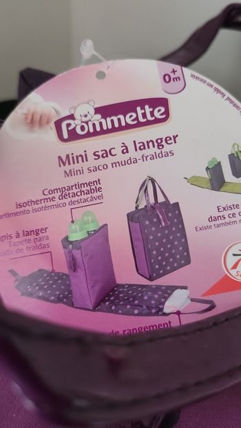 Mini sac à langer