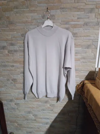 Pull gris clair Devred XXL