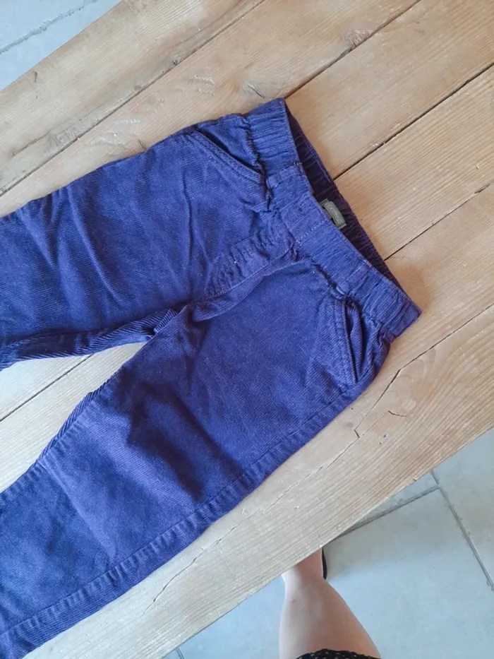 Pantalon velour - photo numéro 2