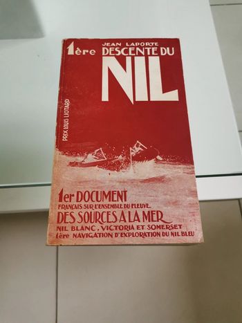1ère descente du nil
