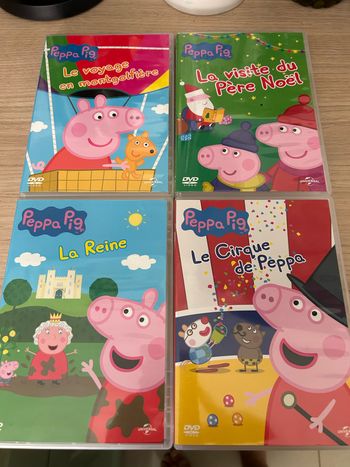 Lot dvd peppa piG