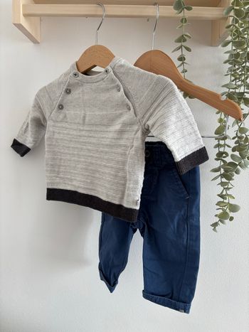 Pull Obaïbi + pantalon Kiabi