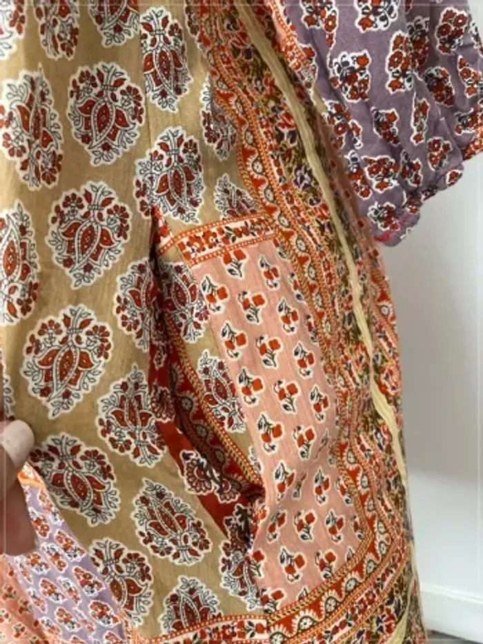 Robe bohème imprimé Cashmire Mango - photo numéro 6