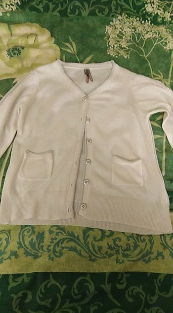 Gilet blanc Orchestra 8 ans