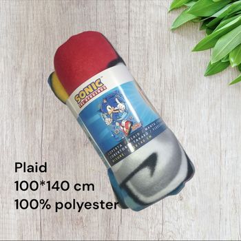 Couverture Plaid  sonic
