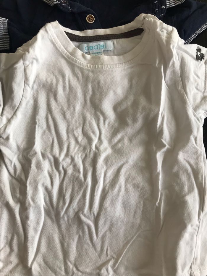 Deux t-shirts 6mois été - photo numéro 3