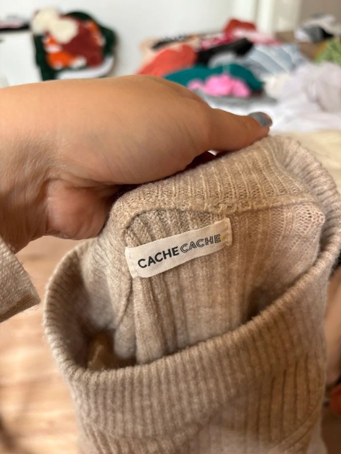 Pull beige - photo numéro 3