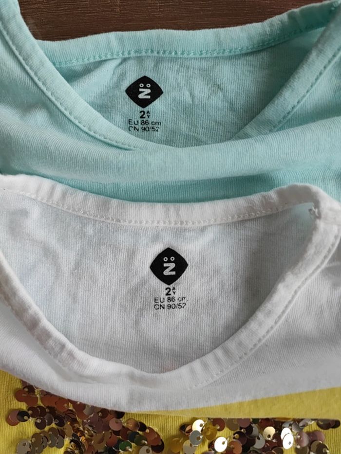 Lot de 2 tee-shirts à franges - photo numéro 6