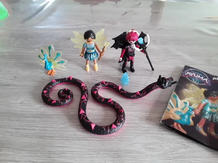 Playmobil Crystal Fairy et Bat Fairy avec animaux - photo numéro 2