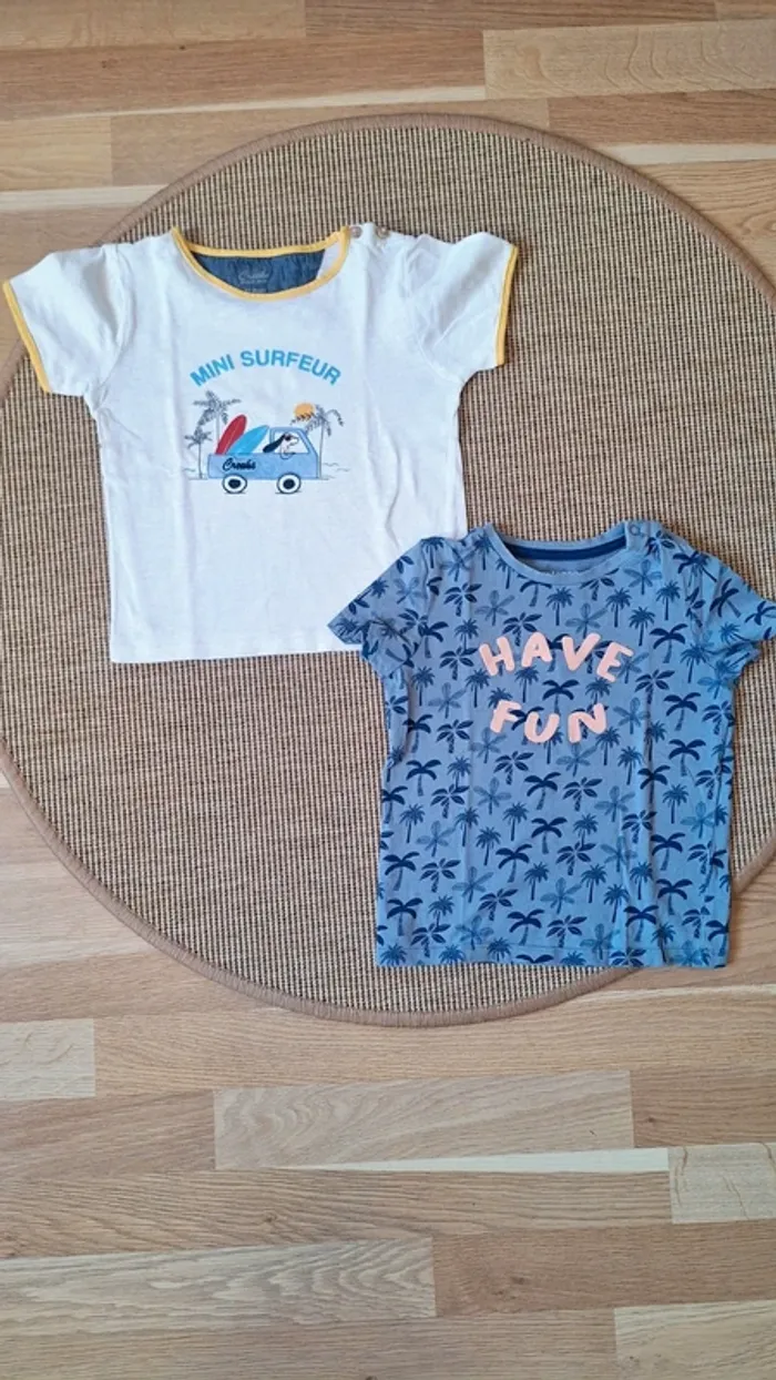 Lot de tee-shirts garçon en 3 ans - photo numéro 4