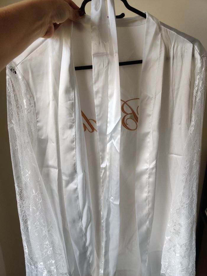 Peignoir satin Bride - photo numéro 2