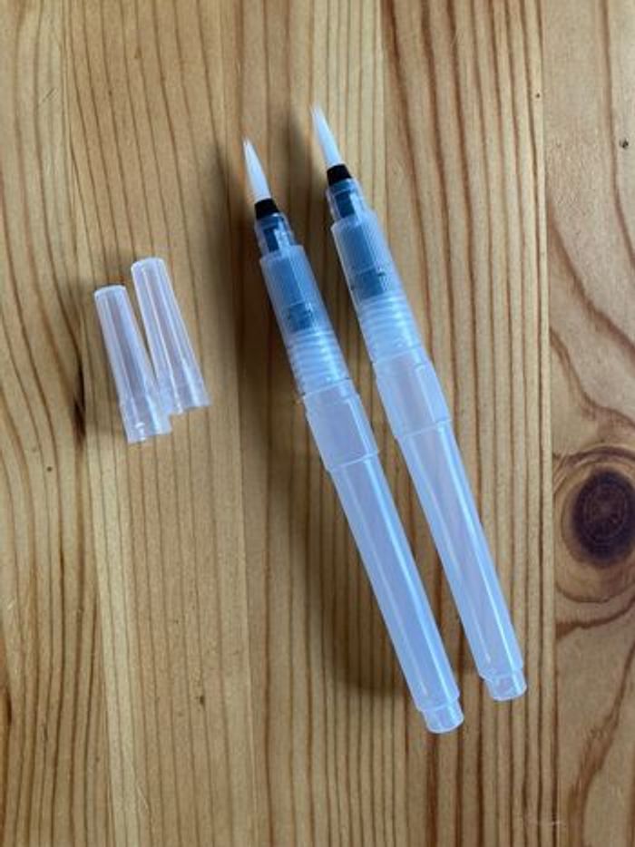 2 pinceaux à réservoir neufs - photo numéro 2