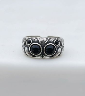 Bague araignée acier inoxydable