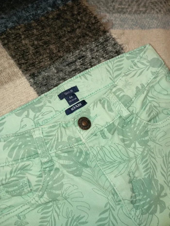Pantacourt à motifs taille 8 ans - photo numéro 2