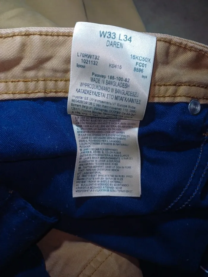 Chinos pantalon Lee - photo numéro 8