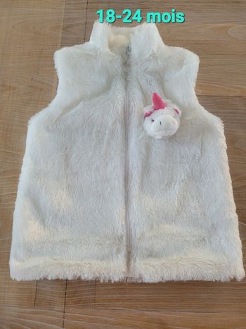 Veste sans manche 18-24 mois