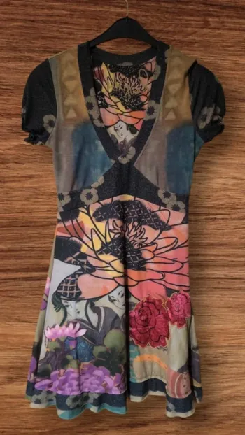 🌀 Robe Desigual - Originale & Colorée - Taille M/L 🌈