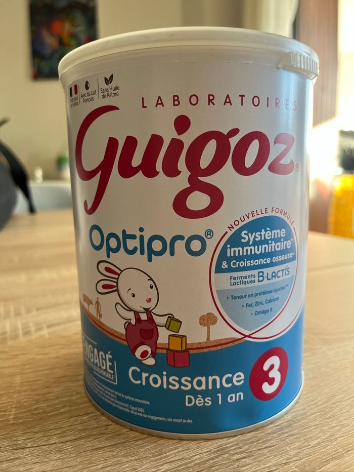 Lait de croissance Guigoz Optipro 3 âge