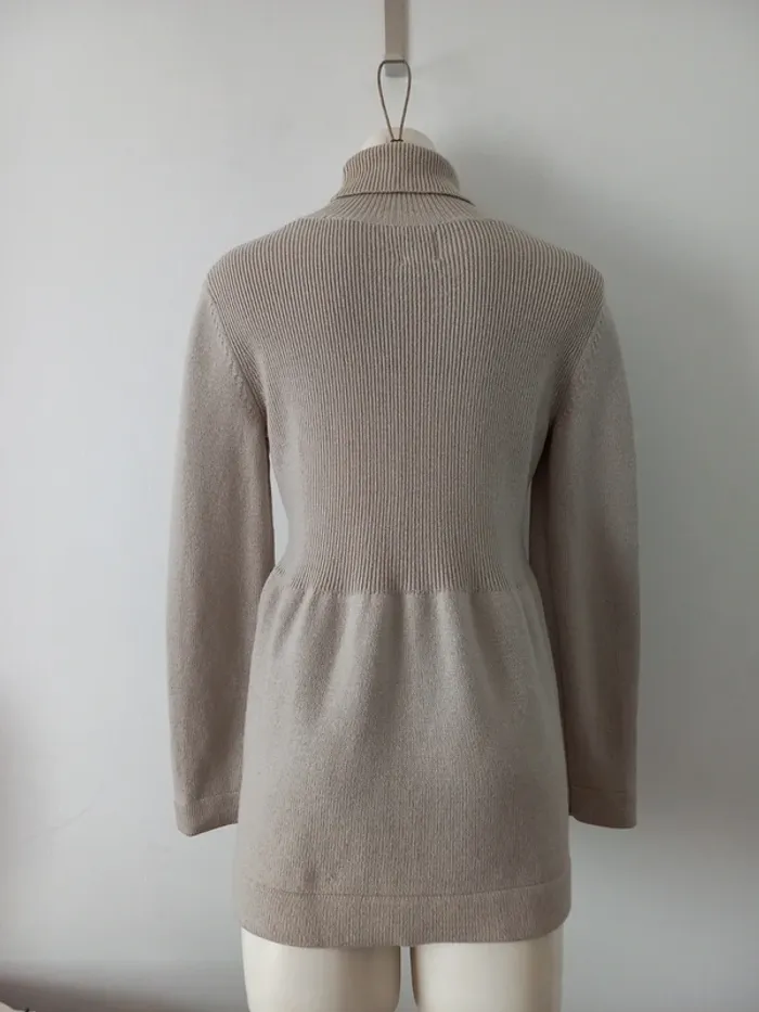 Pull col roulé 100% laine - Bensimon - taille S - photo numéro 3