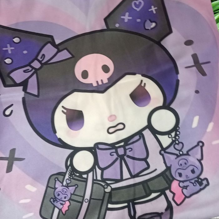 Housse de coussin kuromi - photo numéro 2