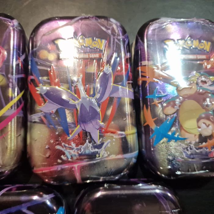 Lot 5 mini tins pokemon mega évolution me01 - photo numéro 3