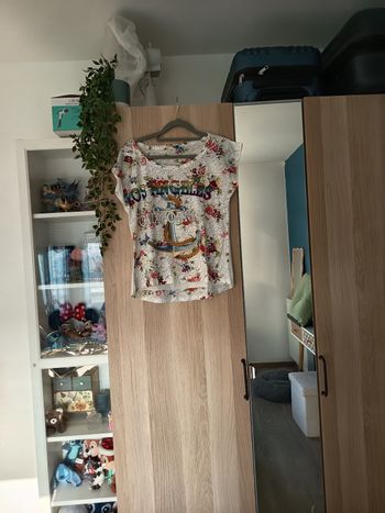 Tee-shirt blanc Los Angeles California - Taille S 36