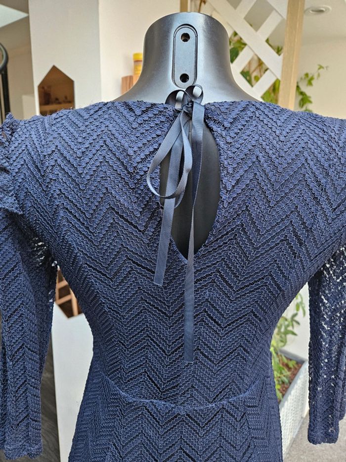 Yessica robe bleu taille S - photo numéro 5