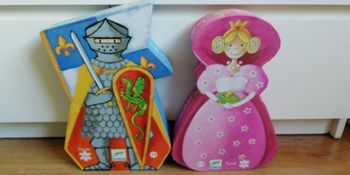 DJECO-2 puzzles Chevalier et Princesse