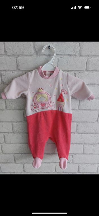 Pyjama Rêve De Princesse taille 1 mois