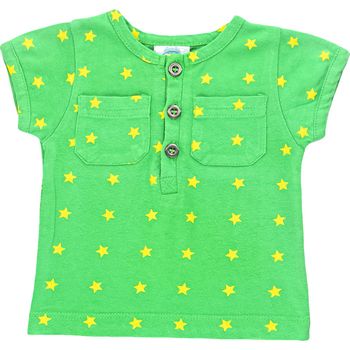 T-Shirt à manches courtes 6 mois en coton La Queue du Chat