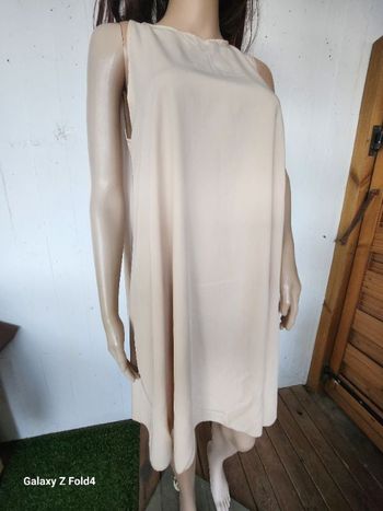 Robe babydoll beige Made In Italy