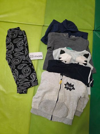 Lot de vêtements 23 mois garçon 